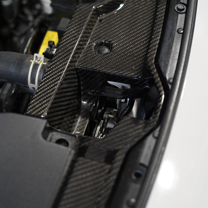JDMuscle [22-26 WRX] Pre-Preg Carbon Fiber Radiator Shroud