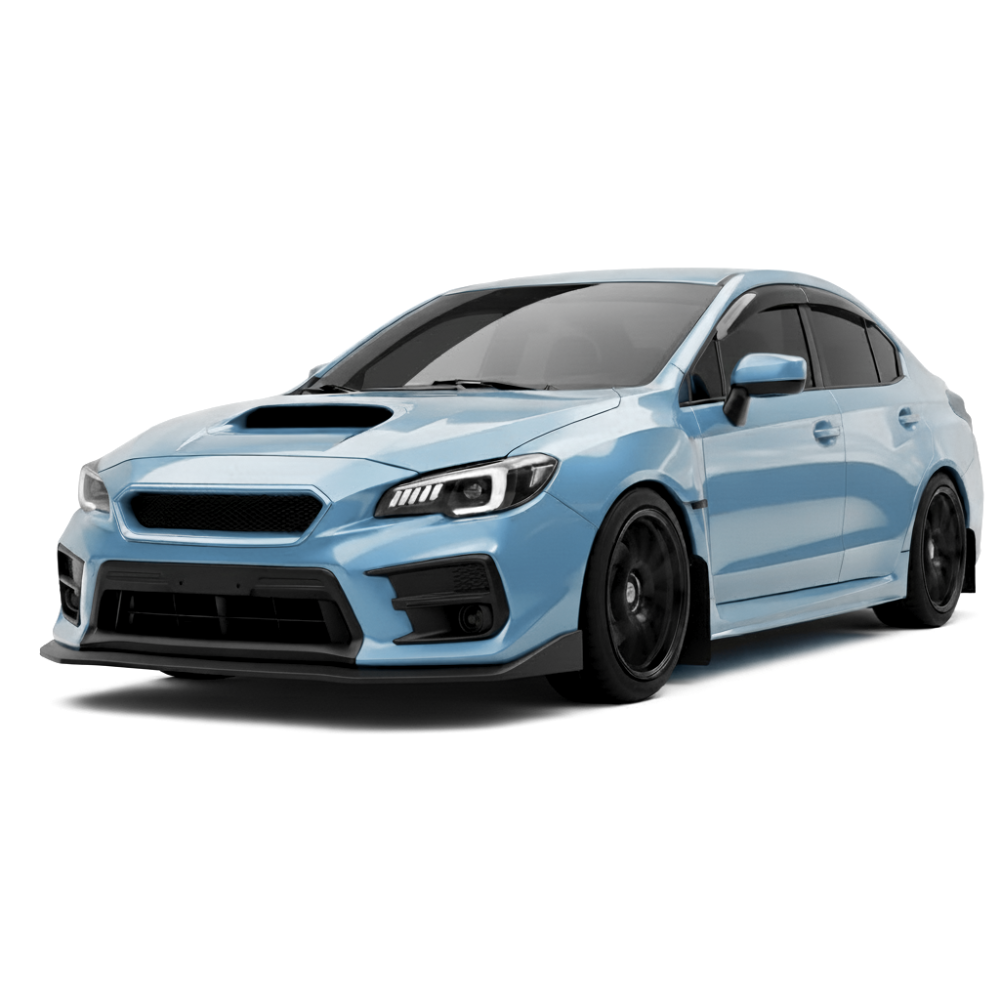 JDMuscle [18-21 WRX/STI] CS Style V2 Front Bumper Grille | Paint Matched/Gloss Black