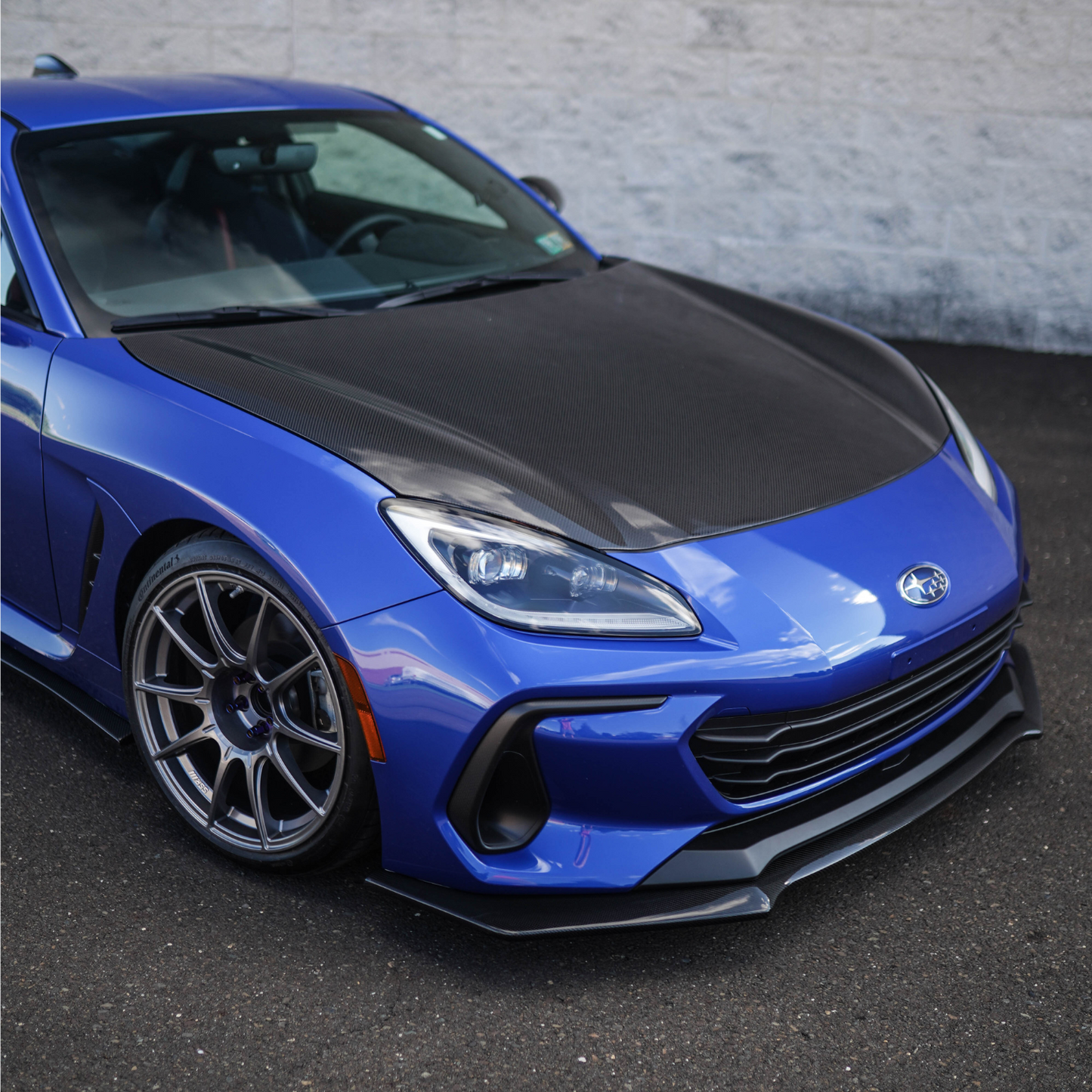 JDMuscle 22-23 BRZ CS Style Carbon Fiber Front Lip