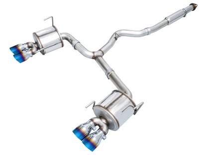 AWE Tuning [22-26 WRX] Touring Edition Cat-Back Exhaust - Vapor Blue Tips | AWE3015-49979