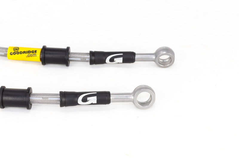 Goodridge [17-18 Civic] Stainless Steel Brake Line Kit - 4-Line Set