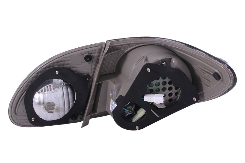 ANZO [03-08 Corolla] LED Tail Light Assembly - Red/Smoke Lens, Red Reflector
