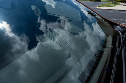 3D Carbon Center Hood Overlay Kit - 2022+ Subaru WRX - JDMuscleInterior - Vinyl22WRXCENHOOD-3DB