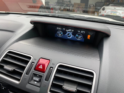 StickerFab [15-21 WRX / STI] 3D Carbon Center Instrument Panel Dash Trim
