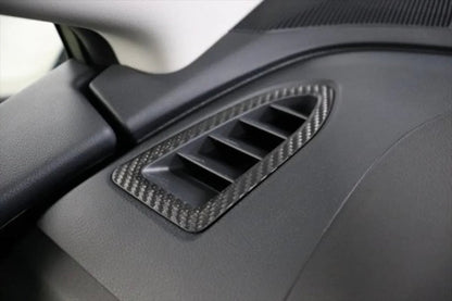 3D Carbon Defroster Vent Trim Overlays - 2022+ WRX - JDMuscleInterior - Vinyl22WRXDEFROST-3DB