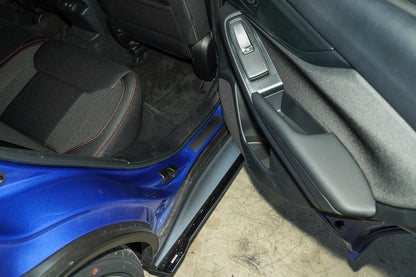 3D Carbon Door Sill Accent Overlay (VA/VB) fits 2015+ WRX / STI - JDMuscleInteriorVAVBSILL3DB-WRX3D Carbon (Black)WRX