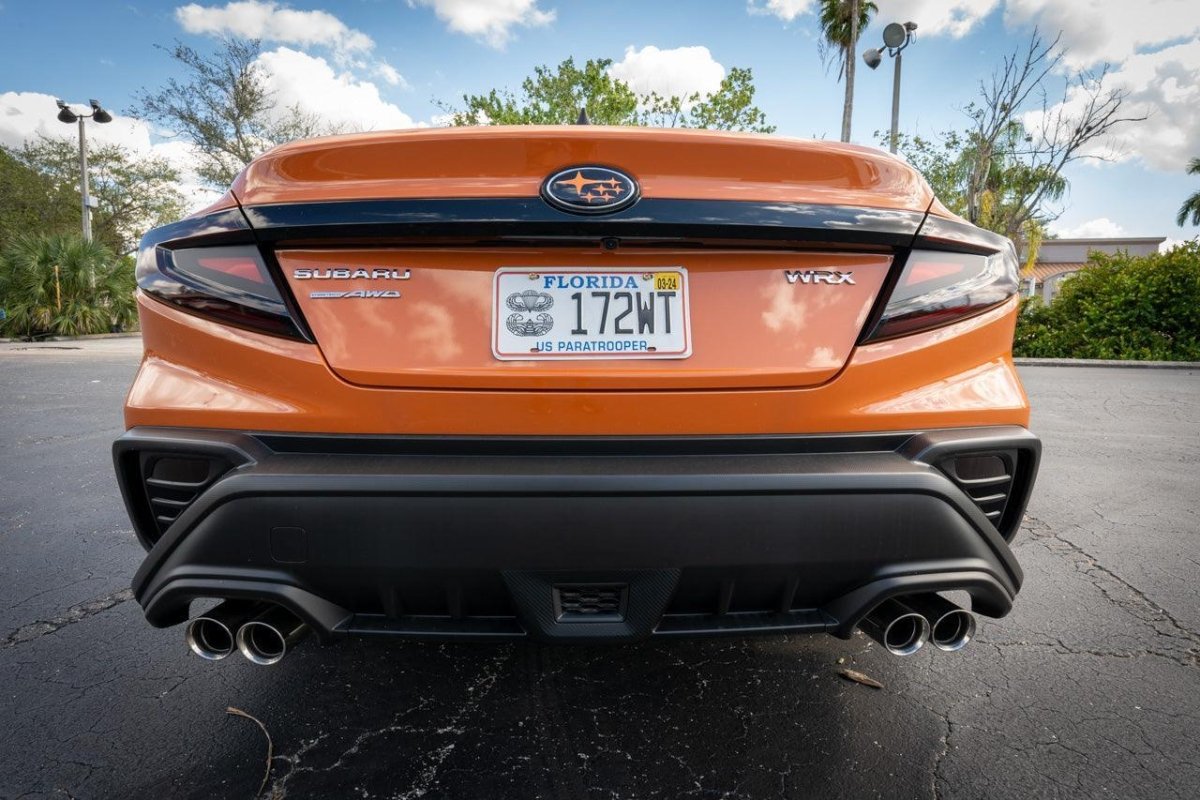 3D Carbon F1 Rear Fog Trim Overlay - 2022+ Subaru WRX - JDMuscleExterior - Vinyl22WRXF1TRM-3DB