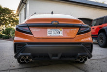 3D Carbon F1 Rear Fog Trim Overlay - 2022+ Subaru WRX - JDMuscleExterior - Vinyl22WRXF1TRM-3DB