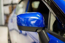StickerFab [15-21 WRX/STI, 15-17 Crosstrek, 15-16 Impreza] 3D Carbon Fiber Lower Mirror Overlays (Pair)