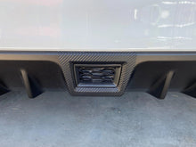 3D Carbon Fiber Rear Fog / F1 Bumper Cover Overlay - 2015 - 2021 WRX / STI - JDMuscleBumperSFB15WRXF1BC3DBK3D Carbon (Black)