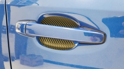 3D Carbon Fiber Vinyl Door Cup Protectors - 2015 - 2020 Subaru WRX / STI - JDMuscleExterior Body15WRX3D3D3D Carbon (Black)