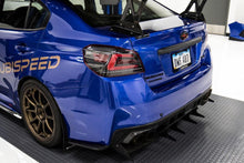 StickerFab [15-21 WRX/STI] 3D Carbon Fiber Vinyl Trunk Trim Overlay