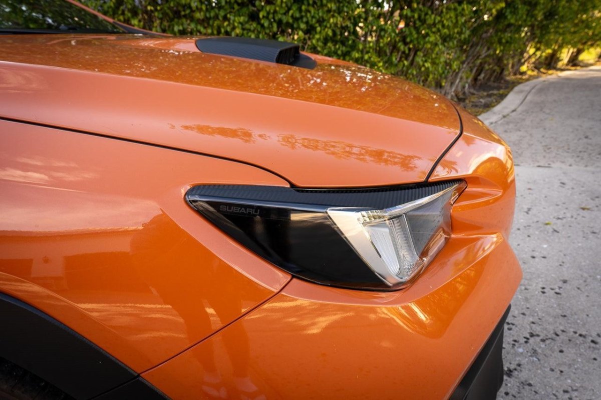 3D Carbon Headlight Eyebrows - 2022+ Subaru WRX - JDMuscleHeadlights22WRXEYBROWS-3DB