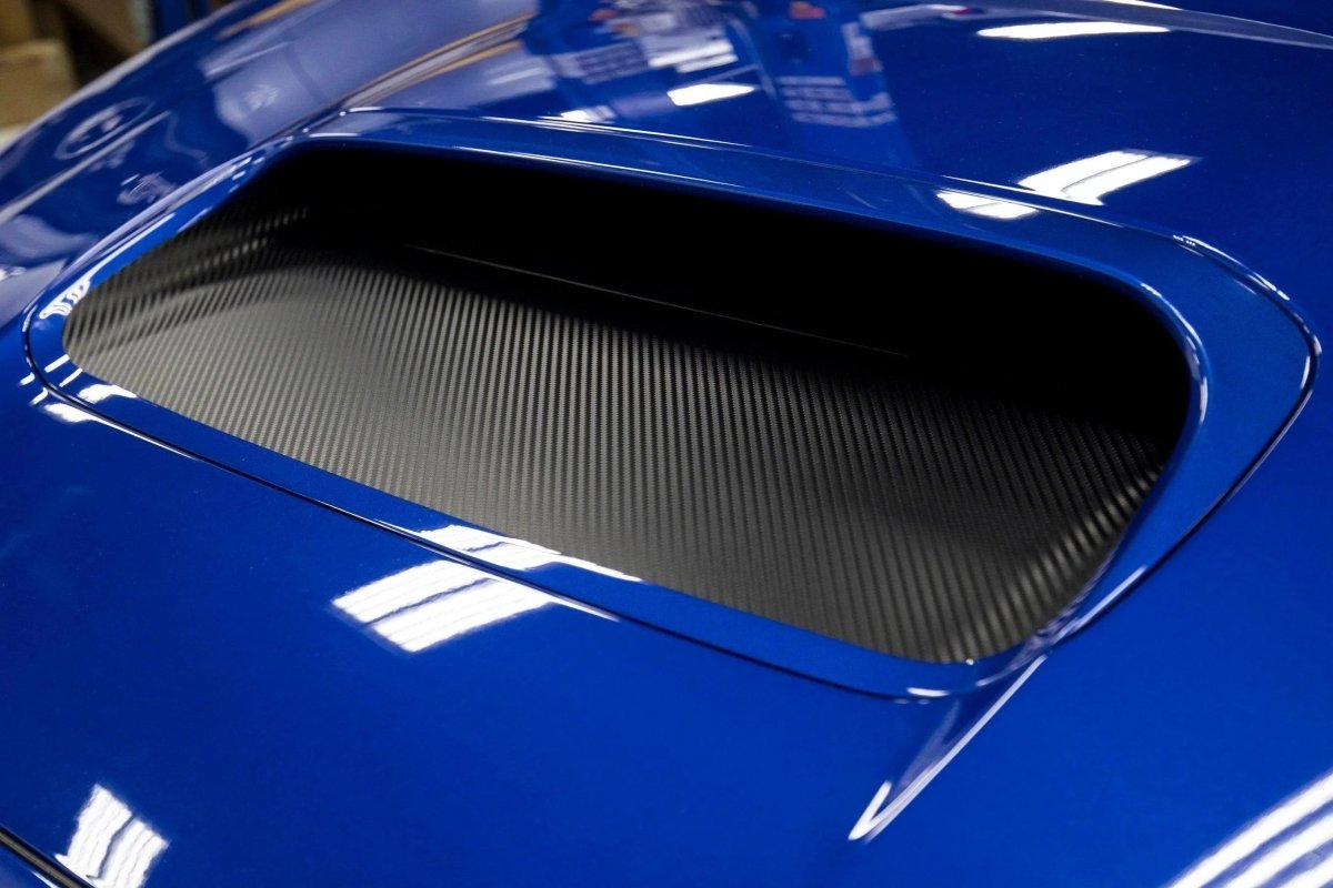 3D Carbon Hood Scoop Overlay for 2015 - 2021 Subaru WRX / STI - JDMuscleExterior Body15WRXHOOD3D3D Carbon (Black)
