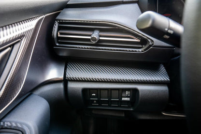 3D Carbon Interior Dash Trim Overlays - 2022+ Subaru WRX - JDMuscleInterior - Vinyl22WRXINTDASH-3DB