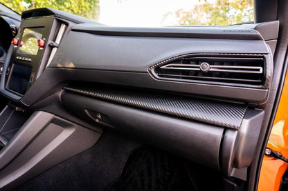 3D Carbon Interior Dash Trim Overlays - 2022+ Subaru WRX - JDMuscleInterior - Vinyl22WRXINTDASH-3DB