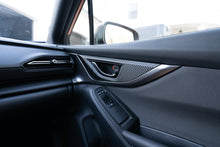 3D Carbon Interior Door Handle Trim Overlay Part 1 - 2022+ Subaru WRX - JDMuscleInterior - Vinyl22WRXINTDOORPT1-3DB