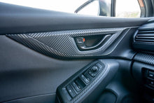3D Carbon Interior Door Handle Trim Overlay Part 2 - 2022+ Subaru WRX - JDMuscleInterior - Vinyl22WRXINTDOORPT2-3DB