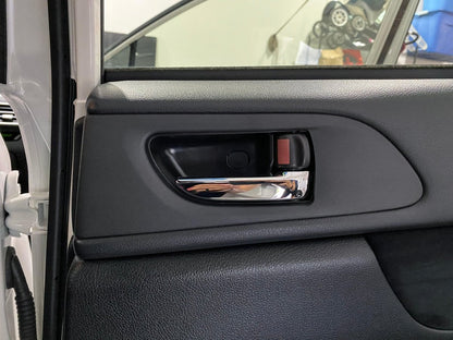 3D Carbon Interior Door Handle Trim Overlays - 2015 - 2021 WRX / STI - JDMuscleInteriorSFB15WRXIDHT3DBK