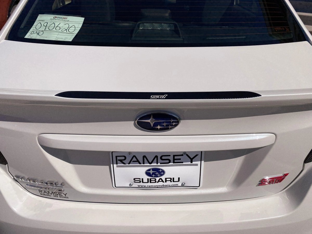 3D Carbon Low Profile OEM Spoiler Protector Accent with Logo - 2015 - 2021 WRX / STI - JDMuscleSpoilerSFB15WRXLPS3DWRXWRX3D Carbon (Black)