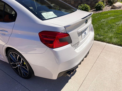 3D Carbon Low Profile OEM Spoiler Protector Accent with Logo - 2015 - 2021 WRX / STI - JDMuscleSpoilerSFB15WRXLPS3DWRXWRX3D Carbon (Black)