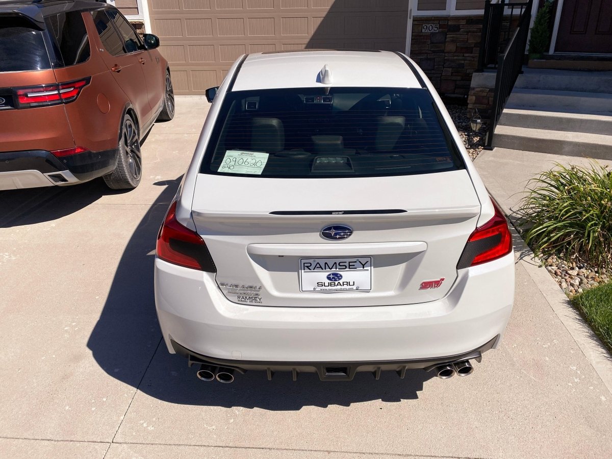 3D Carbon Low Profile OEM Spoiler Protector Accent with Logo - 2015 - 2021 WRX / STI - JDMuscleSpoilerSFB15WRXLPS3DWRXWRX3D Carbon (Black)