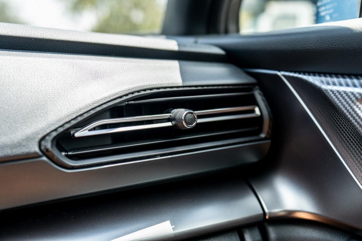 3D Carbon Outer AC Vent Overlays fits 2022+ Subaru WRX - JDMuscleInterior - Vinyl22WRXOUTACVENT-3DB