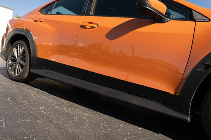 3D Carbon Quarter Window Trim Overlay - 2022+ Subaru WRX - JDMuscleExterior - Vinyl22WRXQTRWINDOW