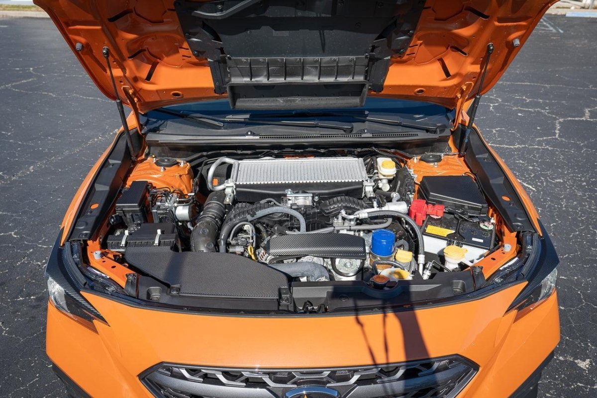 3D Carbon Secondary Fuse Box Cover Overlay fits 2022+ Subaru WRX - JDMuscleExterior - Vinyl22WRXSECFUSE2-3DB