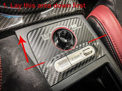 3D Carbon SI Drive Trim Overlay - 2015 - 2021 WRX / STI - JDMuscleInterior15VASTISDRV3DCF