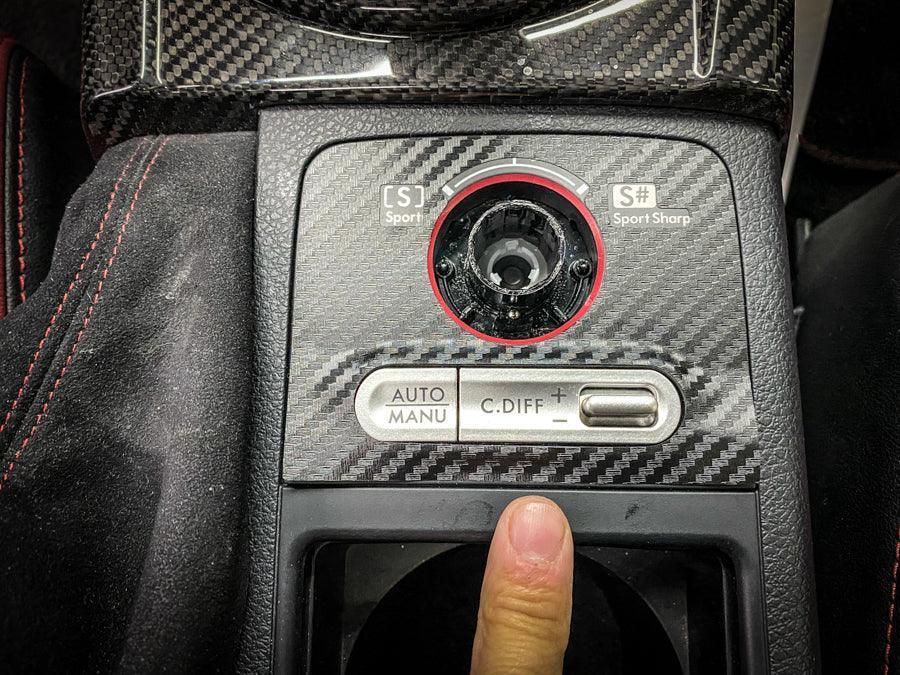 3D Carbon SI Drive Trim Overlay - 2015 - 2021 WRX / STI - JDMuscleInterior15VASTISDRV3DCF