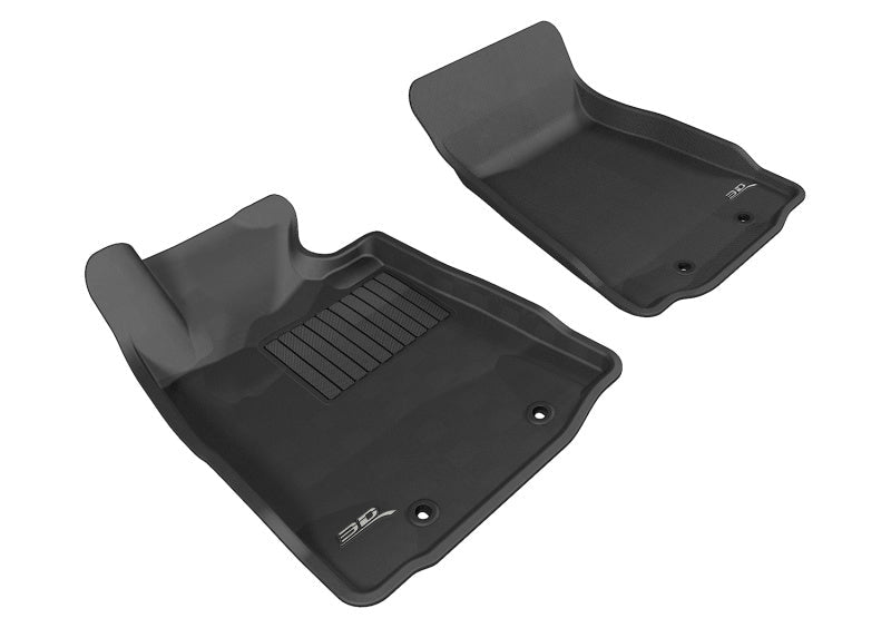 3D MAXpider [10-20 370Z] KAGU Front Floor Mats - Black, 2-Piece - JDMuscleFloor MatsaceL1NS03811509