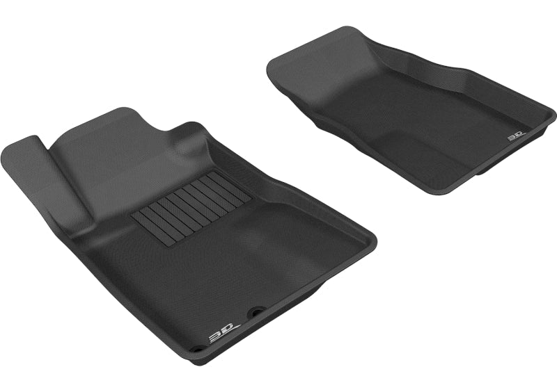 3D MAXpider Kagu Series All - Weather Front Floor Mats for Ford Mustang 2005 - 2009 – Custom Fit, Waterproof, Non - Toxic Design | aceL1FR06511509 - JDMuscleSPK358037