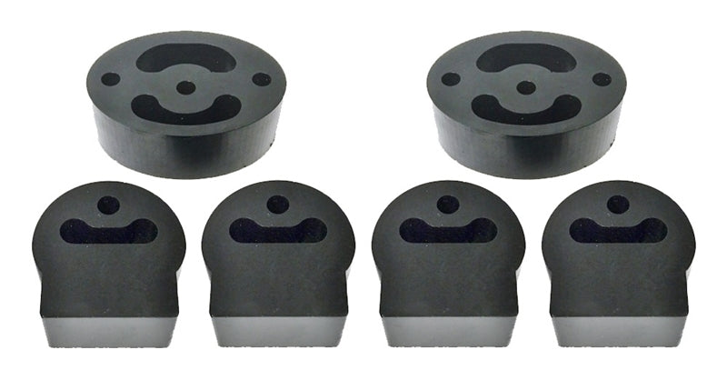 Torque Solution [16+ Civic Coupe] Exhaust Hanger Mount Kit - Black