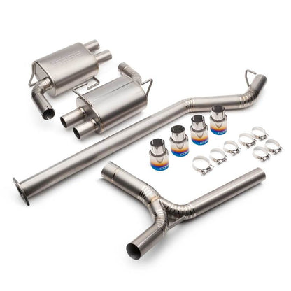 Cobb 22-24 Subaru WRX Titanium Catback Exhaust | Incl. Burnt Ti Tips