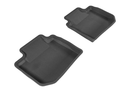 3DMaxpider [15 - 21 WRX/STI, 12 - 16 Impreza, 13 - 17 Crosstrek XV] All - Weather Floor Liner Set (Rear) - Black | L1SB00821509 - JDMuscleFloor MatsaceL1SB00821509