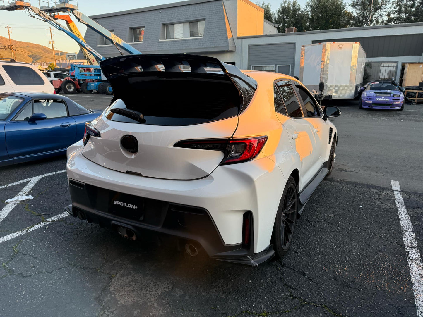 Epsilon+ [23-26 GR COROLLA E210] WRC Wing Strakes V2