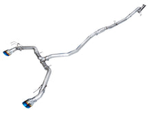 AWE Tuning [22-26 Civic Si / 23-26 Integra] Track Edition Dual Exhaust - Vapor Blue Tips, Part AWE3020-39331