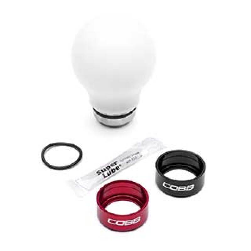 COBB [22-26 Civic Type R] 6-Speed Short Weighted Shift Knob - White