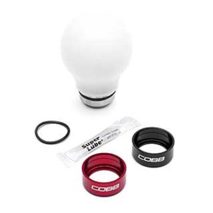 COBB [22-26 Civic Type R] 6-Speed Short Weighted Shift Knob - White