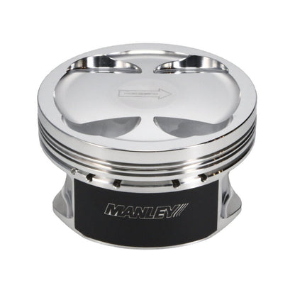 Manley Performance [04-12 Impreza WRX STI] EJ257 Platinum Series Piston Set with Rings - 99.75 mm Bore, 9.8:1 Compression