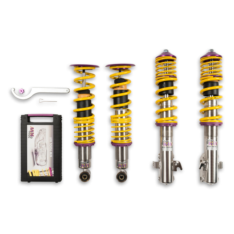 KW V1 INOX-LINE Coilover Kit [08-12 Impreza WRX] - Stainless Steel