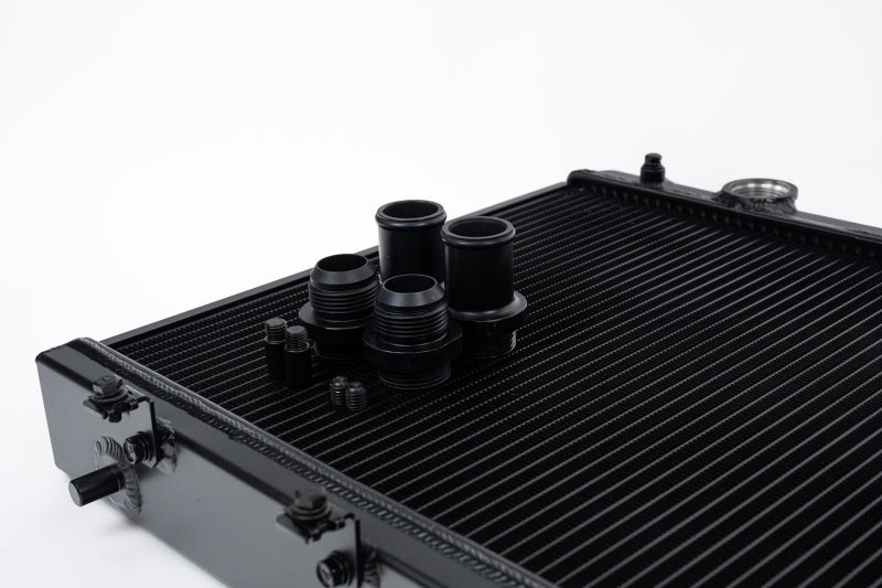 CSF [92-95 Civic] K-Swap V3 Radiator - Black Finish, Part 2850KB