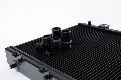 CSF [92-95 Civic] K-Swap V3 Radiator - Black Finish, Part 2850KB