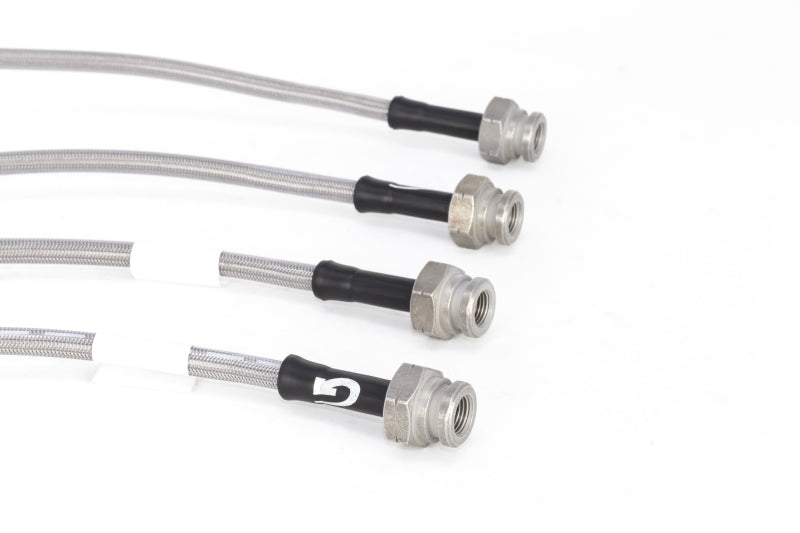 Goodridge [17-18 Civic Type R (FK8)] G-Stop Stainless Steel Brake Line Kit - Silver