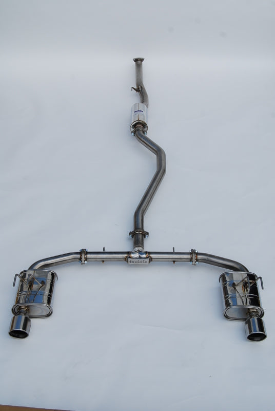 Invidia [22+ Civic Si] Q300 Cat-Back Exhaust - Rolled Stainless Steel Tips