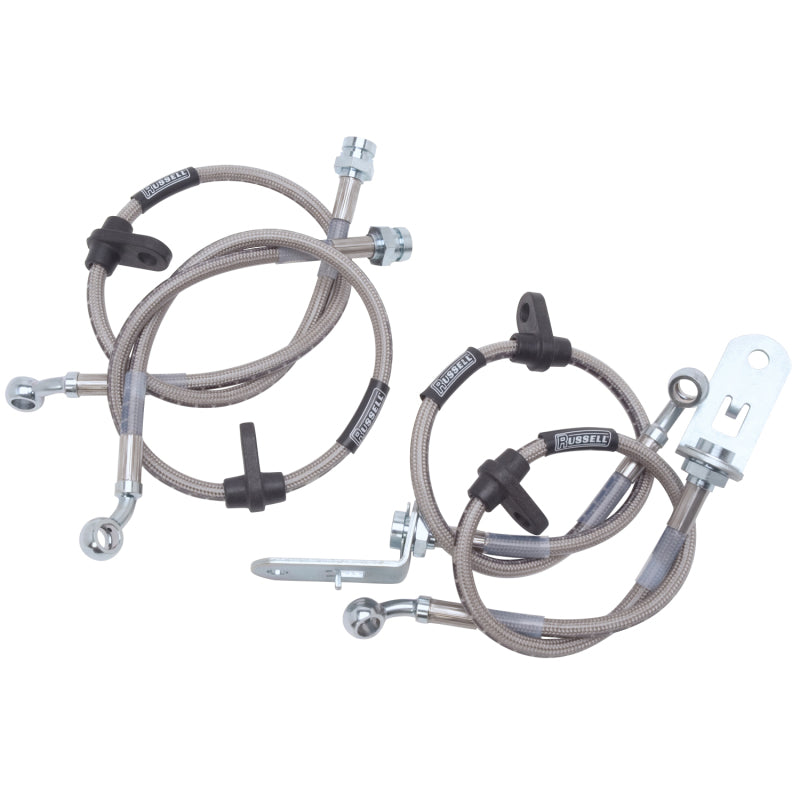 Russell Performance [06-09 Civic] Si Brake Line Kit - Stainless Steel Braided