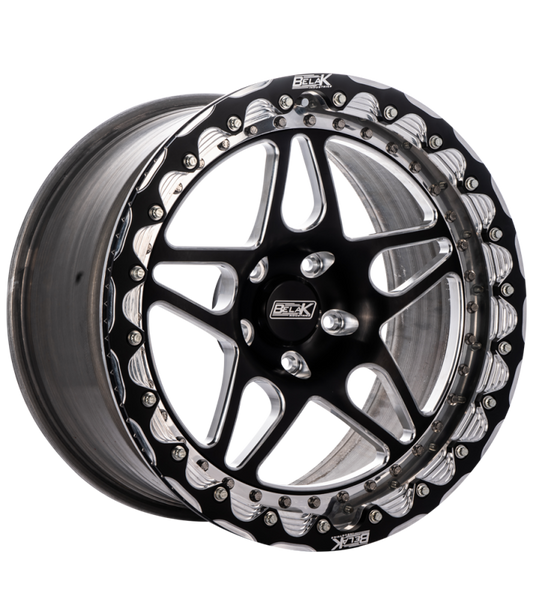 Belak 15x7 / Honda AWD Rear / 5x114.3 BP / Series 3 Wheel - Single Beadlock