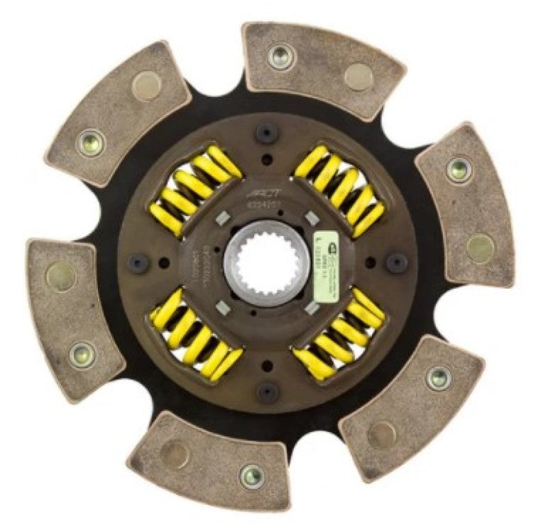ACT 6-Pad Sprung Race Disc for LS Engine/Flywheel with Nissan 350Z Transmission Input Shaft - ACT6280306