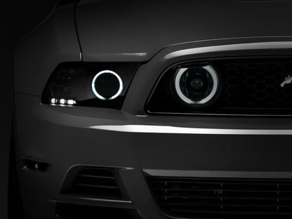 Raxiom 13-14 Ford Mustang GT CCFL Halo Fog Lights | Smoked